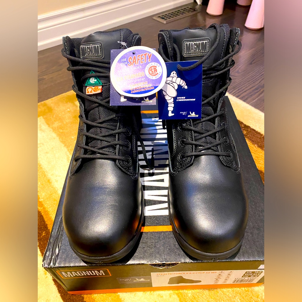 Magnum Stealth Force Ii 6.0 Wp Size 10.5 Black